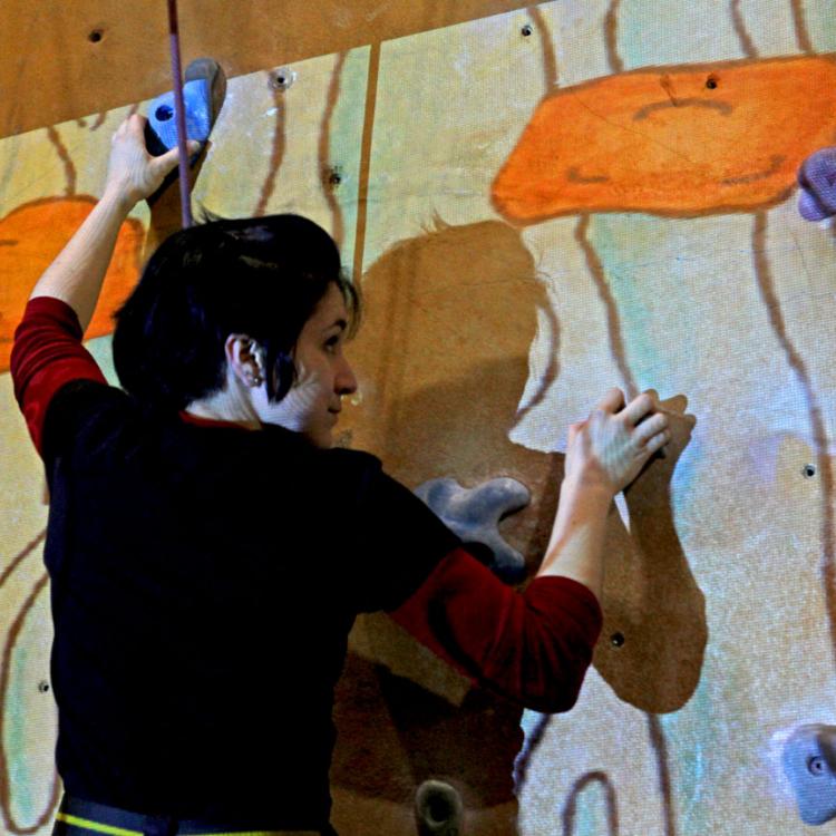 interactive rockclimbing